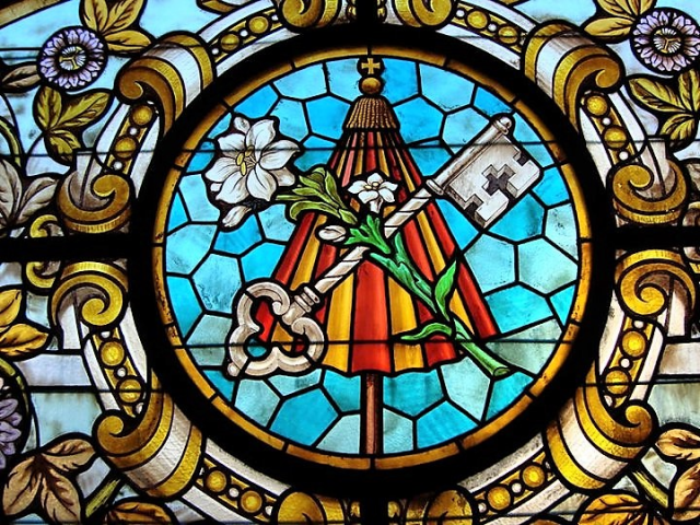escudo basilical san jose de flores